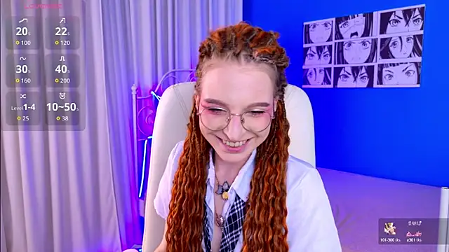 Snapshot of VioletShine chatting on October 6, 2025, 4:19 pm VioletShine online show from October 6, 2025, 4:19 pm
