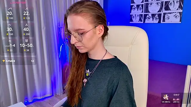 VioletShine online show from March 7, 2026, 1:27 pm