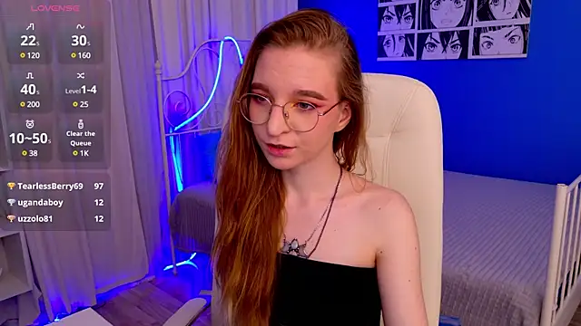 Snapshot of VioletShine chatting on February 17, 2025, 6:06 pm VioletShine online show from February 17, 2025, 6:06 pm