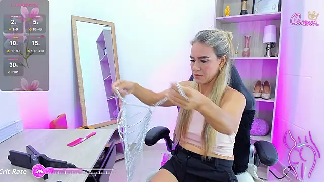 Evangeline johns online show from February 27, 2026, 9:58 pm