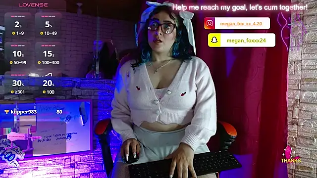 Meg4n 420 online show from March 11, 2025, 1:59 am