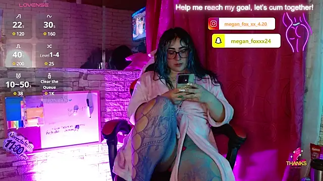 Meg4n 420 online show from March 17, 2025, 4:29 am