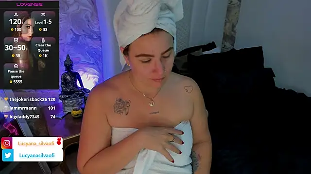 Snapshot of LucyanaSilva chatting on March 22, 2025, 10:49 am LucyanaSilva online show from March 22, 2025, 10:49 am