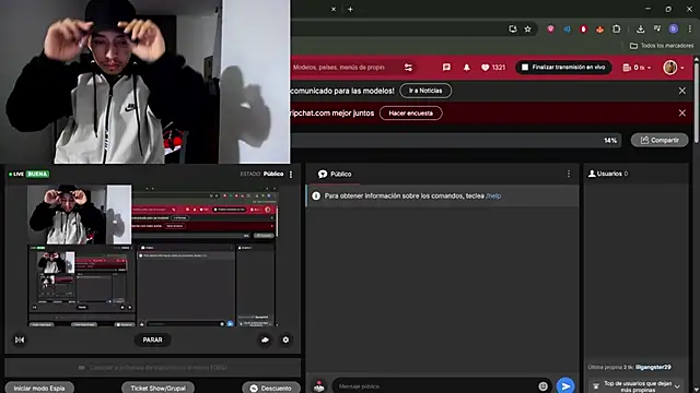 Snapshot of iamcloe_11 chatting on October 22, 2025, 2:44 am iamcloe 11 online show from October 22, 2025, 2:44 am