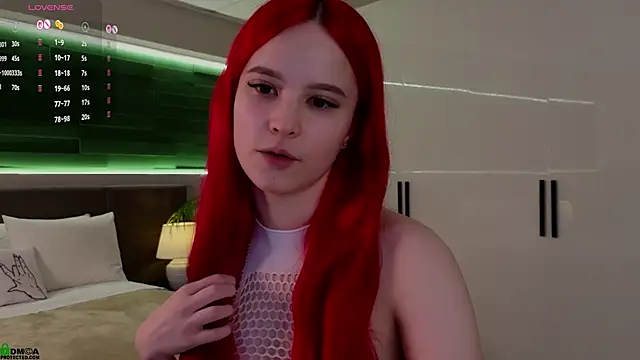 Rina Red online show from November 15, 2025, 1:42 am