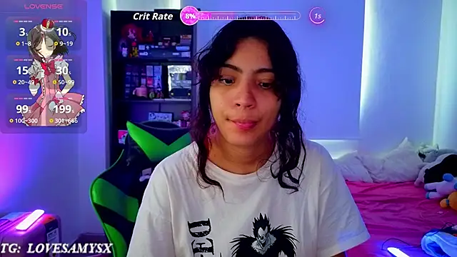 Snapshot of Lovelyamyy chatting on July 2, 2026, 3:29 pm Lovelyamyy online show from July 2, 2026, 3:29 pm