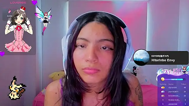 Snapshot of Lovelyamyy chatting on January 8, 2026, 12:11 pm Lovelyamyy online show from January 8, 2026, 12:11 pm