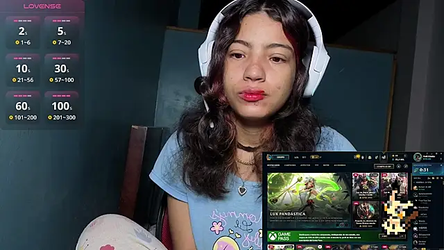 Snapshot of Lovelyamyy chatting on November 17, 2025, 11:47 am Lovelyamyy online show from November 17, 2025, 11:47 am