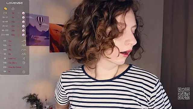 Leya Curly online show from March 14, 2025, 11:23 am