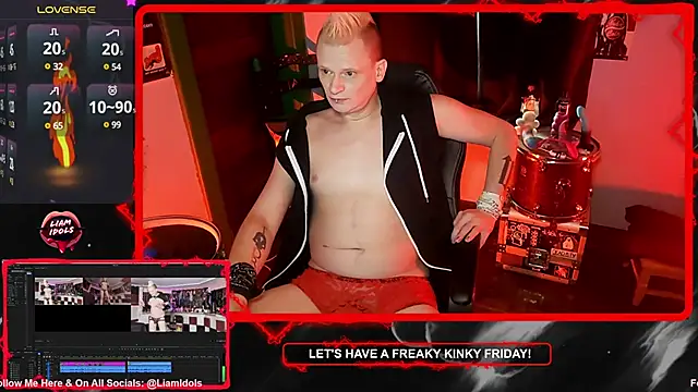 Snapshot of LiamIdols chatting on January 20, 2025, 8:07 pm LiamIdols online show from January 20, 2025, 8:07 pm