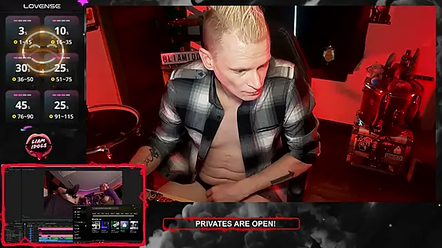 Snapshot of LiamIdols chatting on January 23, 2025, 3:22 pm LiamIdols online show from January 23, 2025, 3:22 pm