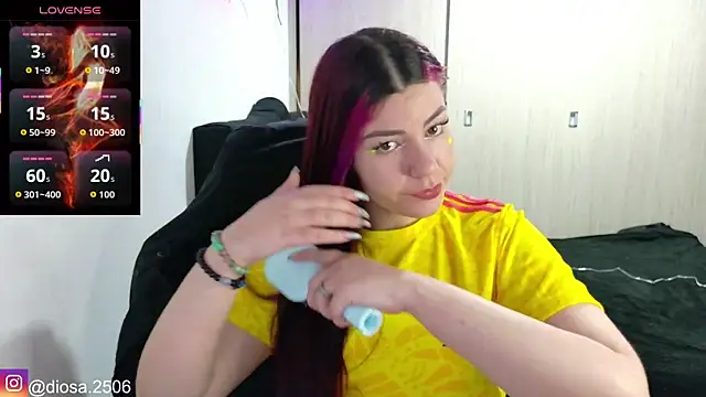 diosa a  online show from June 18, 2026, 12:42 am