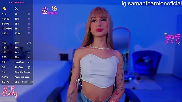 Samantha Rolon online show from March 13, 2026, 12:04 am