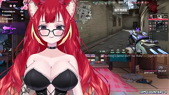 LewdKira VT online show from March 19, 2025, 10:55 am