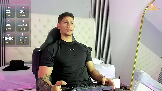 ANDRES STUD online show from April 12, 2026, 4:16 am