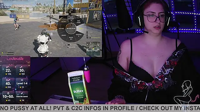 Snapshot of Gamergirl-Linela chatting on March 22, 2025, 6:03 pm Gamergirl-Linela online show from March 22, 2025, 6:03 pm