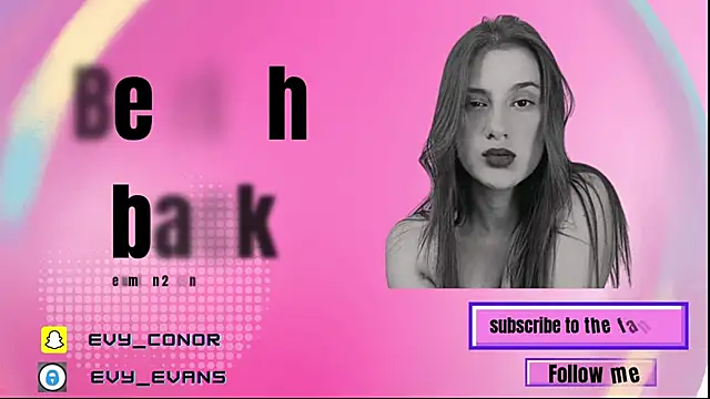 Snapshot of Evy_conor chatting on October 1, 2025, 2:06 am Evy conor online show from October 1, 2025, 2:06 am