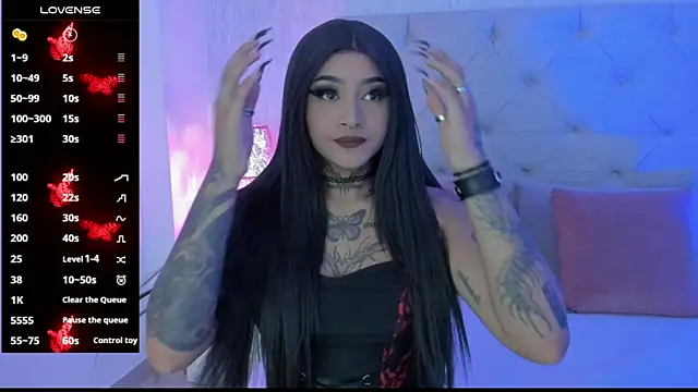 goth tasha online show from June 3, 2026, 12:39 pm