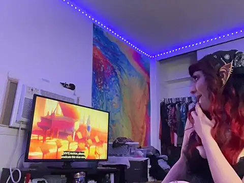 Snapshot of ChrryFoxx chatting on March 12, 2025, 9:34 am ChrryFoxx online show from March 12, 2025, 9:34 am