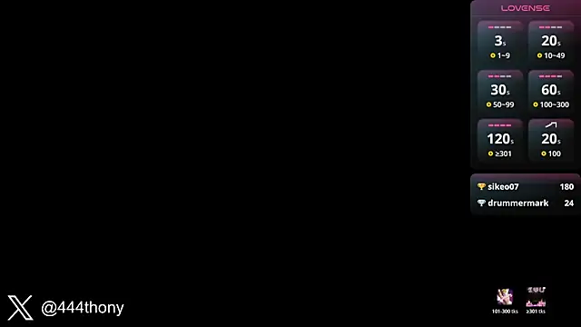 Thony444 online show from October 26, 2025, 5:02 pm