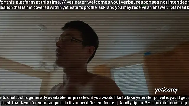 Snapshot of yetieater chatting on May 17, 2026, 3:45 pm yetieater online show from May 17, 2026, 3:45 pm