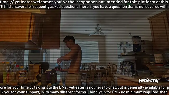 Snapshot of yetieater chatting on May 15, 2026, 3:43 pm yetieater online show from May 15, 2026, 3:43 pm