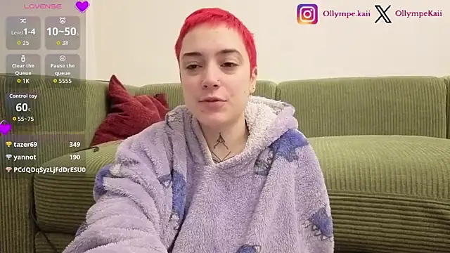 OllympeKaii online show from April 4, 2026, 4:52 am