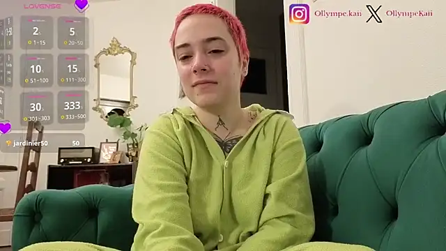 OllympeKaii online show from February 10, 2026, 5:39 am