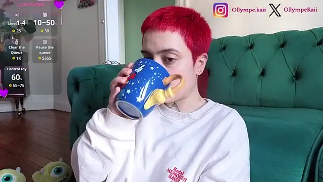 OllympeKaii online show from March 15, 2026, 4:25 pm