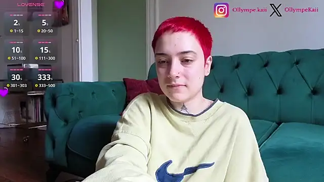 OllympeKaii online show from March 25, 2026, 9:41 am