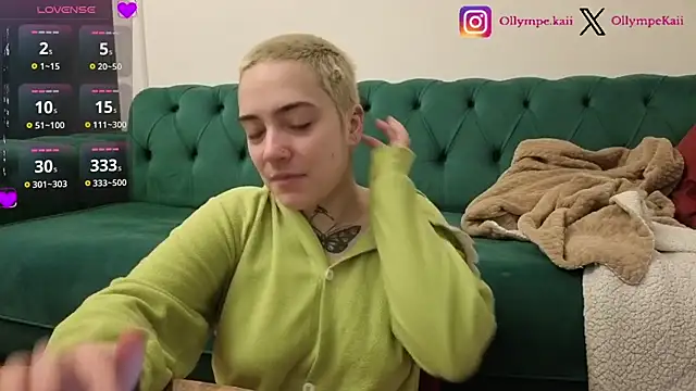 OllympeKaii online show from January 12, 2026, 7:04 am