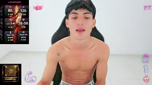 Thommy cute online show from April 15, 2026, 12:38 am