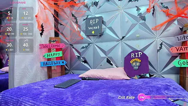 GreciaFox1 online show from October 25, 2025, 11:20 am