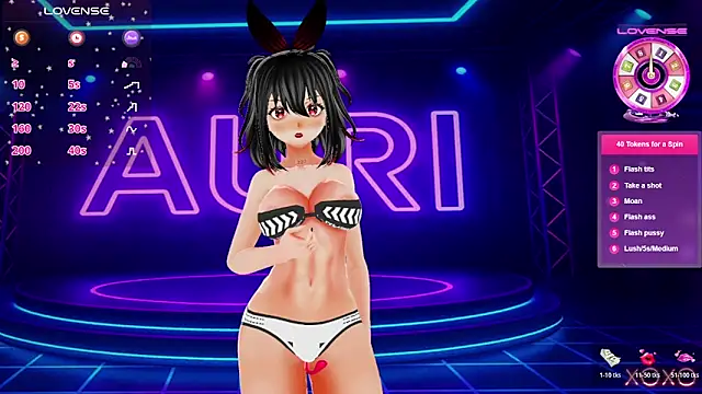 Auri Hikaru online show from February 2, 2026, 12:15 pm
