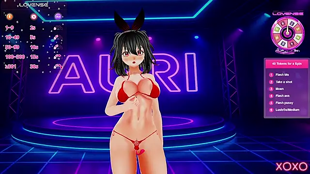 Auri Hikaru online show from November 19, 2025, 4:51 pm
