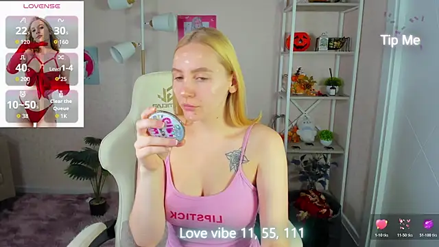 Anna Chelsea online show from November 28, 2025, 12:44 am