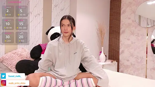 Sweet Mafe online show from January 18, 2026, 2:15 am