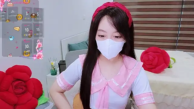 Snapshot of -MinaYoung- chatting on November 9, 2025, 8:07 am -MinaYoung- online show from November 9, 2025, 8:07 am