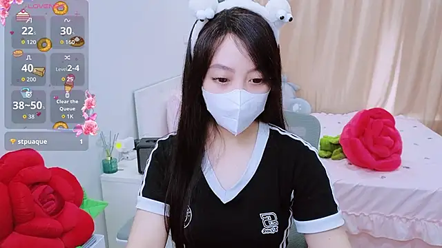 Snapshot of -MinaYoung- chatting on October 25, 2025, 3:17 am -MinaYoung- online show from October 25, 2025, 3:17 am