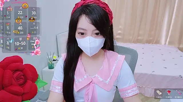 Snapshot of -MinaYoung- chatting on October 14, 2025, 8:04 am -MinaYoung- online show from October 14, 2025, 8:04 am