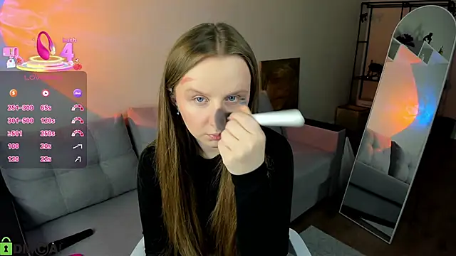 Rina Panic online show from February 12, 2026, 1:05 am