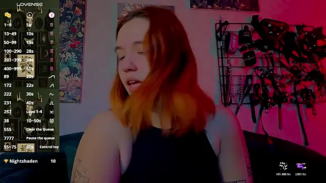Snapshot of the_high_priestess chatting on May 10, 2026, 5:00 am the high priestess online show from May 10, 2026, 5:00 am