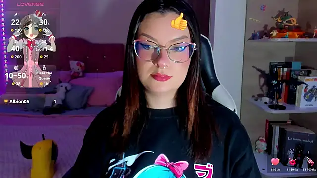 OphelianaRose33 online show from March 20, 2026, 10:55 pm