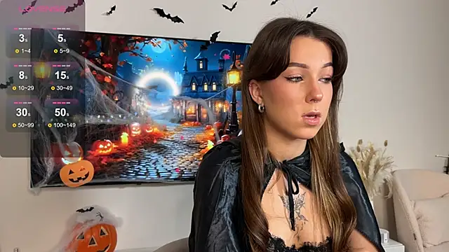 Eva Collinss online show from November 1, 2025, 1:45 am