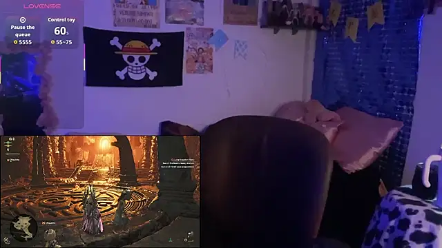 Snapshot of PixelKitty_ chatting on October 8, 2025, 9:04 pm PixelKitty online show from October 8, 2025, 9:04 pm