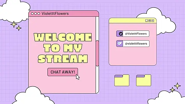 Snapshot of violetttflowers chatting on May 28, 2026, 5:52 pm violetttflowers online show from May 28, 2026, 5:52 pm