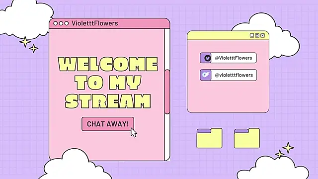 Snapshot of violetttflowers chatting on June 23, 2026, 12:30 am violetttflowers online show from June 23, 2026, 12:30 am