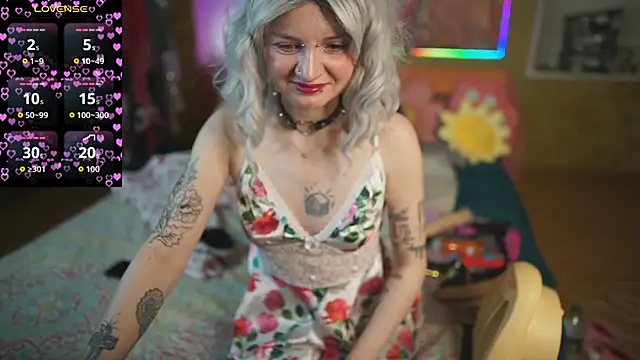 Dia Angel online show from February 12, 2026, 7:35 pm