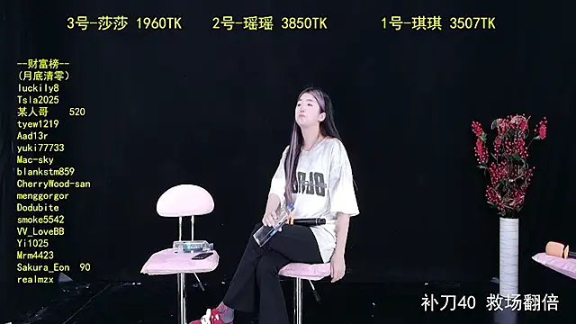 yaoyao168 online show from October 10, 2025, 10:38 am