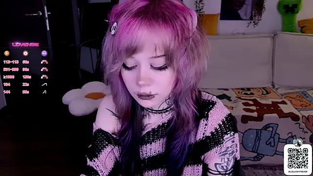 Lollyshy online show from October 14, 2025, 11:11 am